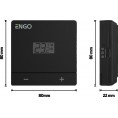 ENGO Controls EASY-230B - Regulator temperatury, 230V, czarny, dobowy, natynkowy ENGO Controls EASY-230B - Regulator temperatury, 230V, czarny, dobowy, natynkowy