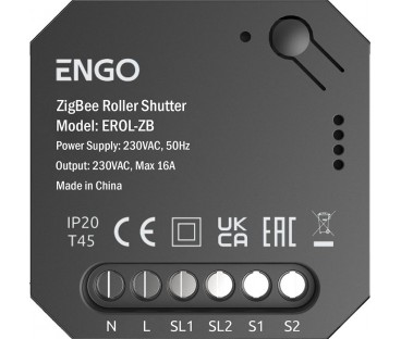 ENGO Controls EROL-ZB - Sterownik Rolet ZigBee do systemu ENGO Smart podtynkowy