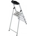Drabina aluminiowa jednostronna Krause SAFETY 1x4 z półką