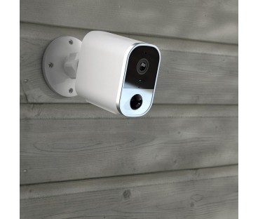 ENGO Controls ECAM-SOLAR - Kamera Smart, Wi-Fi, bateryjna z panelem solarnym, 4MP, zewnętrzna