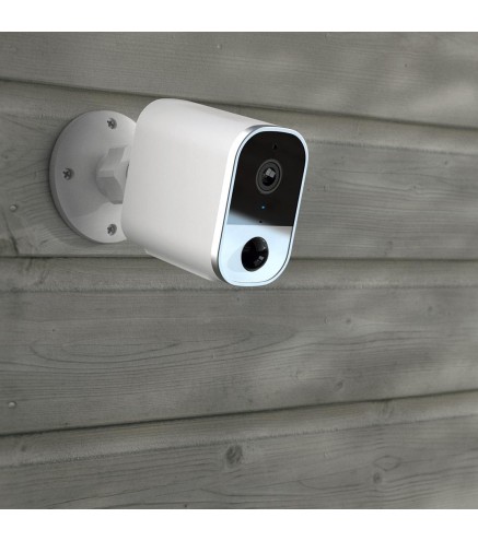 ENGO Controls ECAM-SOLAR - Kamera Smart, Wi-Fi, bateryjna z panelem solarnym, 4MP, zewnętrzna