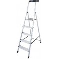 Drabina aluminiowa jednostronna Krause SECURY MultiGrip 1x5 z półką