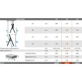 Drabina aluminiowa jednostronna Krause SECURY MultiGrip 1x5 z półką