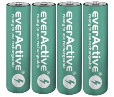 Akumulatorki AAA / R03 Ni-MH everActive 550mAh Infinity Line 3000 cykli (blister 4 szt.)