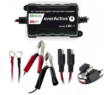 Ładowarka prostownik do akumulatorów 6V/12V everActive 14V/1A CBC-1