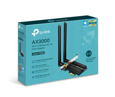KARTA SIECIOWA TP-LINK Archer TX50E Wi-Fi 6, Bluetooth 5.0