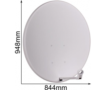 CZASZA ANTENA 90 CM JASNA (COR-900SAE-J)