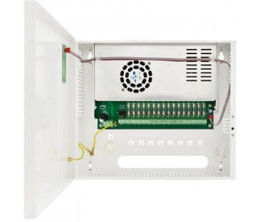ZASILACZ IMPULSOWY STABILIZOWANY DO 16 KAMER HD Pulsar HPSDC-12V16X1A 12V/15A/16×1A/TOPIC