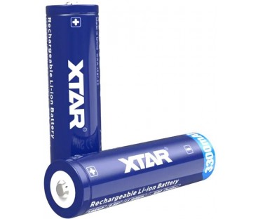 Akumulator 18650 Li-Ion 3,6V Xtar 3300mAh (1 szt.) z zabezpieczeniem