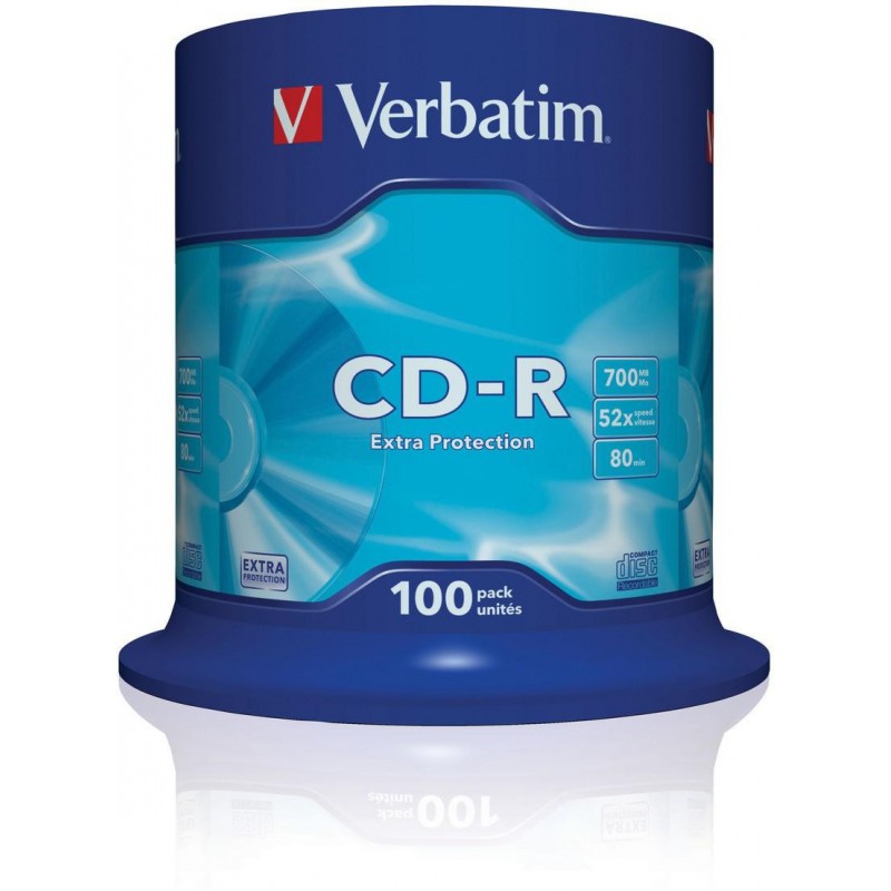Płyty CD-R Verbatim Extra Protection (100szt)