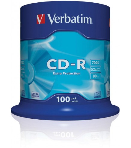 Płyty CD-R Verbatim Extra Protection (100szt)