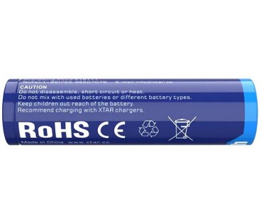 Akumulator 18650 Li-Ion 3,6V Xtar 3300mAh (1 szt.) z zabezpieczeniem