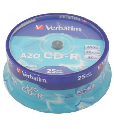 Płyta CD-R Verbatim Spin AZO cake (25szt)