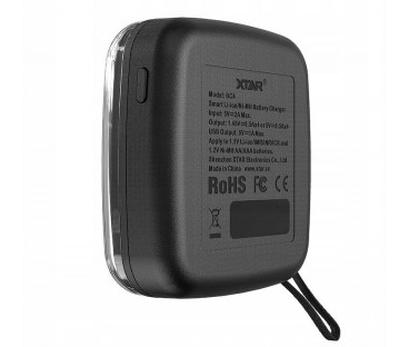 Ładowarka do akumulatorów cylindrycznych Li-ion 1,5V / Ni-MH AA / AAA Xtar BC4