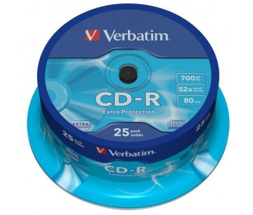 Płyta CD-R Verbatim Extra Protection (25szt)