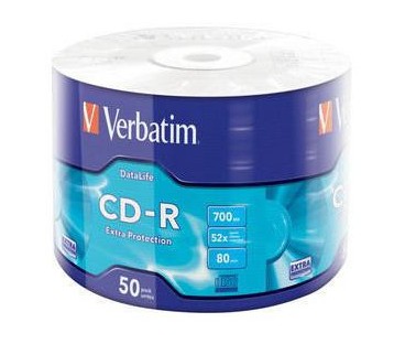 Płyty CD-R Verbatim Extra Protection (50szt)