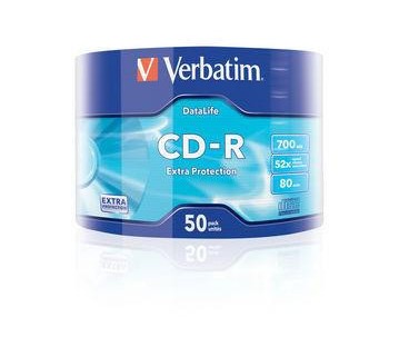 Płyty CD-R Verbatim Extra Protection (50szt)
