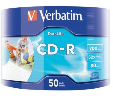 Płyty CD-R Verbatim Extra Protection Printable (50szt)
