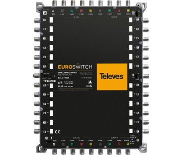 EuroSwitch Televes 9x9x24 ref. 719604