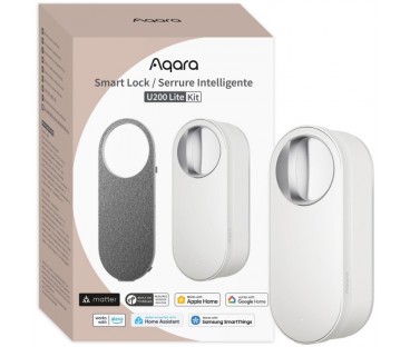 Aqara Smart Lock U200 Lite Biały Inteligentny zamek do drzwi EL-D03DW