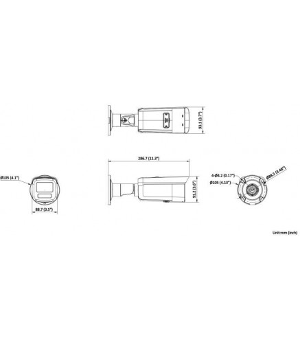 Kamera IP Hikvision DS-2CD2T46G2H-4I 2.8mm EF PL