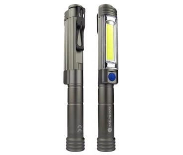 Latarka warsztatowa inspekcyjna COB LED everActive WL-400 5W 400 lumenów IP54 z magnesem