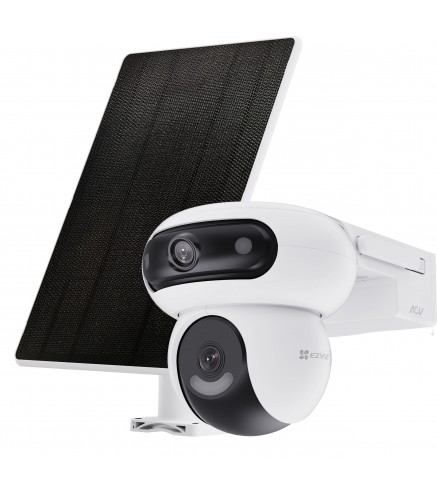 Kamera IP Ezviz HB90X Dual 4G Wi-Fi Kit 4MP+4MP z panelem solarnym 8W