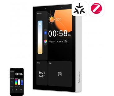 Panel sterowania WiFi/Bluetooth/ZigBee Matter SONOFF NSPanel Pro 120 (biały) NSPanel120PW