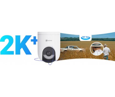 Kamera IP Ezviz HB8 Lite 4G Wi-Fi 4MP z Panelem Solarnym 5W