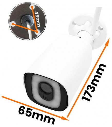 Kamera IP Orllo TZ4 Pro Wi-Fi tuba 6MP Tuya