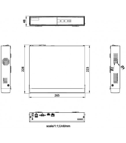 Rejestrator IP HikVision DS-7108NI-Q1/M (D)
