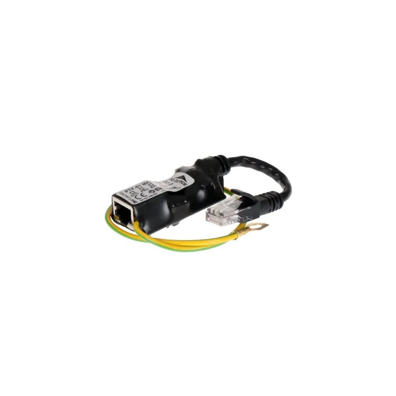 Miniaturowy ogranicznik przepięć do ochrony sieci LAN, PTF-51-EXT/PoE/Micro/T w osłonie termokurczli