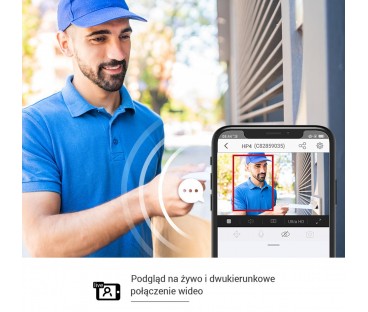 Bezprzewodowy wizjer do drzwi Ezviz HP2
