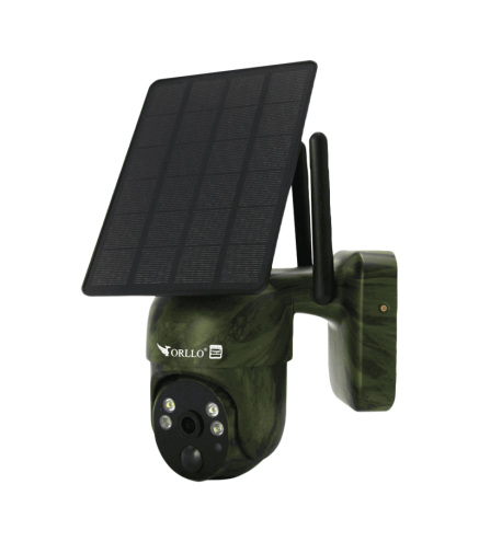 Kamera IP Orllo Bezprzewodowa 4G LTE Obrotowa z Panelem Solarnym ORLLO TZ1 MORO