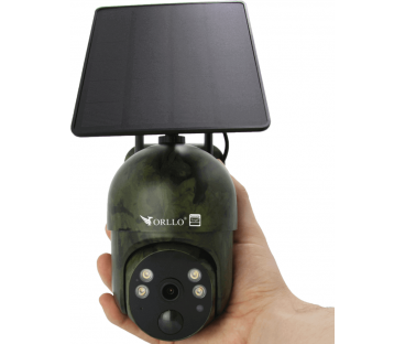 Kamera IP Orllo Bezprzewodowa 4G LTE Obrotowa z Panelem Solarnym ORLLO TZ1 MORO