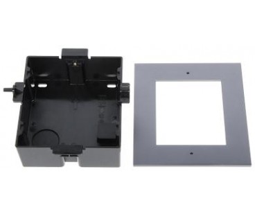 Ramka z puszką do montażu podtynk. 1-modułowa HIKVISION DS-KD-ACF1(Plastic)