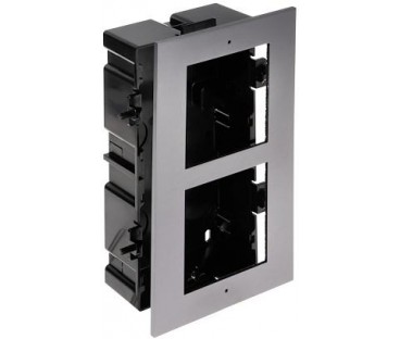 Ramka z puszką do montażu podtynkowego 2-modułowa HIKVISION DS-KD-ACF2/Plastic