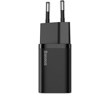 ŁADOWARKA SIECIOWA Baseus Super Si Quick Charger 1C CCSUP-J01 30W 1x USB-C PD 3.0 QC 3.0 CZARNA