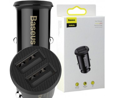 ŁADOWARKA SAMOCHODOWA Baseus Grain CCALL-ML01 15.5W 3.1A 2x USB-A