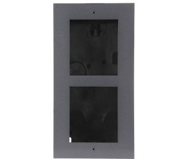 Ramka z puszką do montażu podtynkowego 2-modułowa HIKVISION DS-KD-ACF2/Plastic