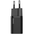 ŁADOWARKA SIECIOWA Baseus Super Si Quick Charger 1C TZCCSUP-L01 25W 1x USB-C PD 3.0 QC 3.0 + KABEL