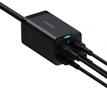 ŁADOWARKA SIECIOWA Baseus GaN 3 Pro Desktop Fast Charger CCGP000101 100W 2x USB-A 2x USB-C PD 3.0 QC 4.0+