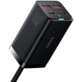 ŁADOWARKA SIECIOWA Baseus GaN 3 Pro Desktop Fast Charger CCGP000101 100W 2x USB-A 2x USB-C PD 3.0 QC 4.0+