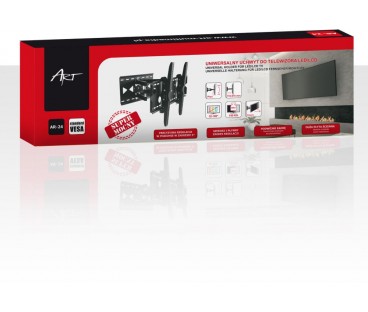 UCHWYT DO TV LCD/LED/PLAZMA 32-100" 100KG AR-24 ART reg.pion/poziom