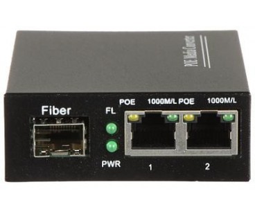 SWITCH POE SPS-2P/1SFP 2-PORTOWY + SFP