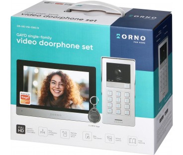 Wideoodomofon 2 żyłowy ORNO OR-VID-MA-1080/B