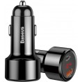 ŁADOWARKA SAMOCHODOWA Baseus Magic CCMLC20C-01 45W 6A 1x USB-A 1x USB-C QC 3.0