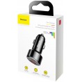 ŁADOWARKA SAMOCHODOWA Baseus Magic CCMLC20C-01 45W 6A 1x USB-A 1x USB-C QC 3.0