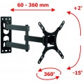 UCHWYT DO TV LCD/LED 17-42" 25KG AR-57A  ART reg.pion/poziom