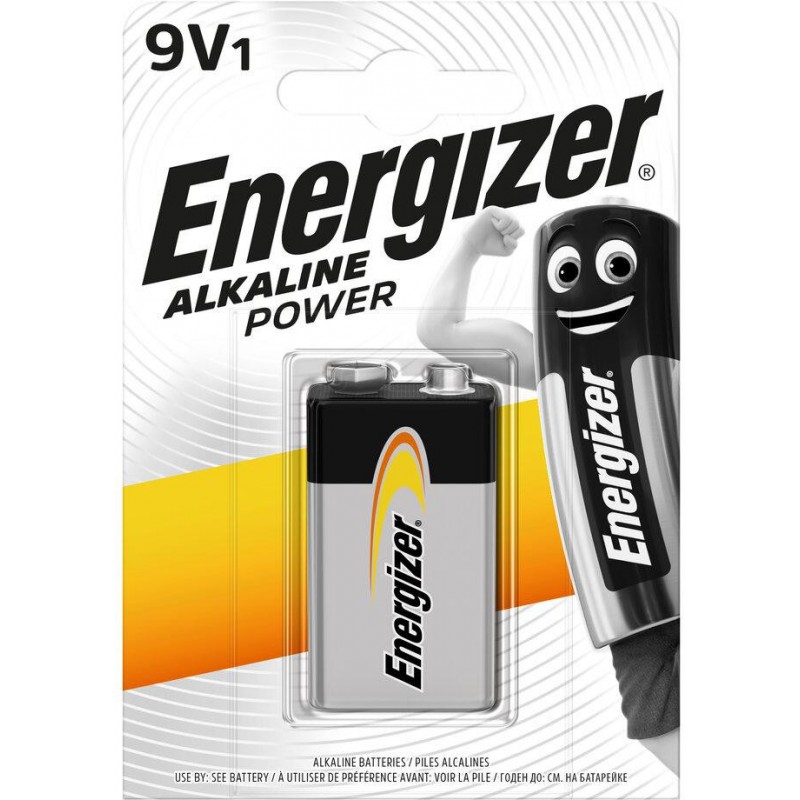 Bateria 6LR61 9 V Energizer Alcaline Power (blister 1 szt.)